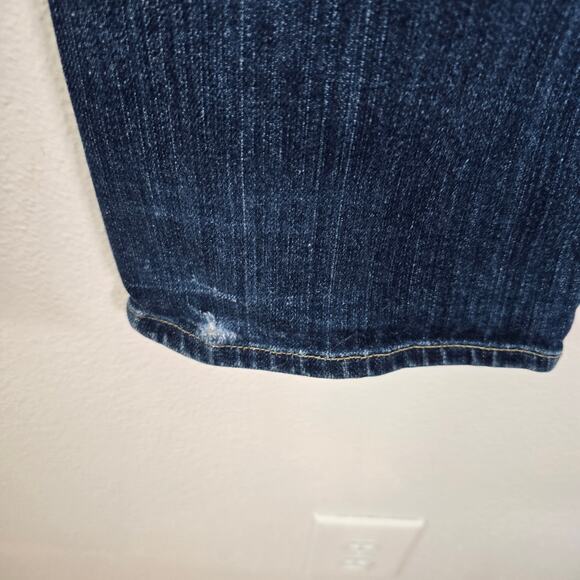 7 For All Mankind Flynt Jeans Women's 28 Bootcut Low Rise Festival Boho READ - Picture 7 of 13